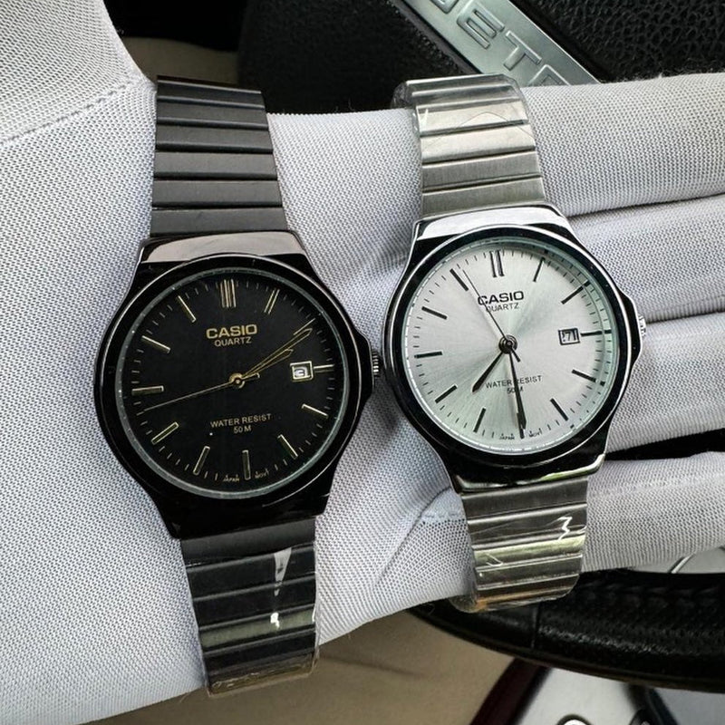 CASIO QUARTZ REDONDO ALL BLACK
